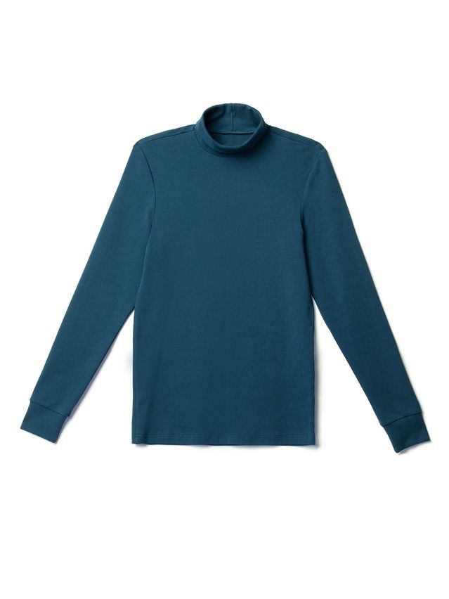 Men's polo neck shirt DiWaRi MD 816, s.170,176-100, deep sea green - 5