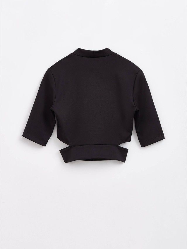 Women's polo neck shirt CONTE ELEGANT LD 1718, s.170-84, black - 6