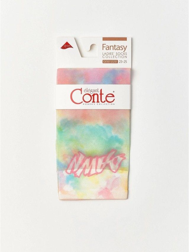 Women's socks CONTE ELEGANT FANTASY, s.23-25, 248 - 4