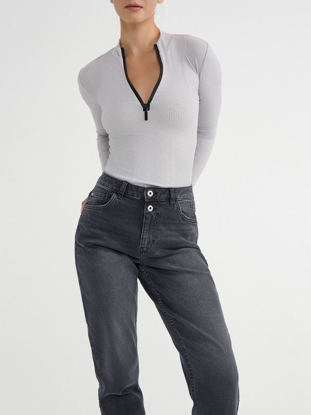 Women's bodysuit CONTE ELEGANT LBD 2789, s.170-84-90, middle grey - 4