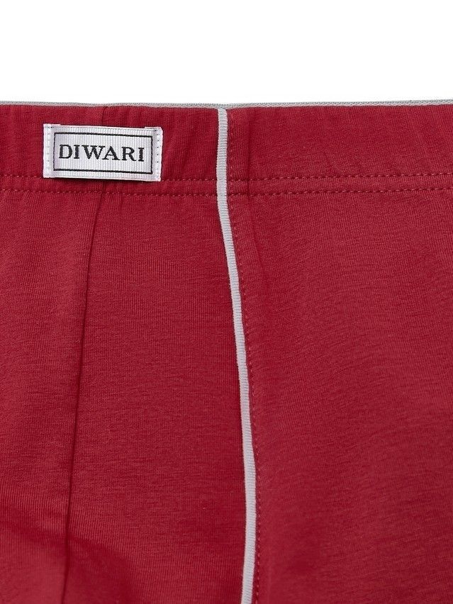 Men's underpants DIWARI PREMIUM MSH 760.1, s.78,82, bordo-light grey - 3