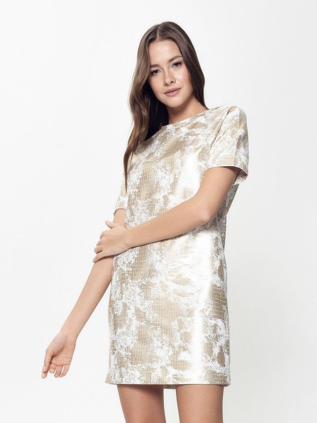 Women's gown CONTE ELEGANT LPL 901, s.170-84-90, off-white gold - 2