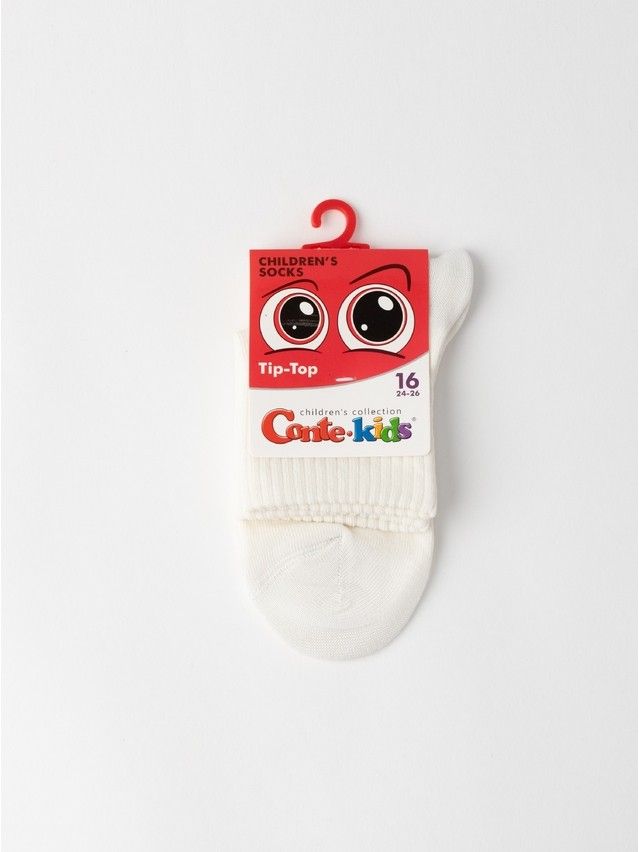 Children's socks CONTE-KIDS TIP-TOP, s.12, 1036 milky - 6