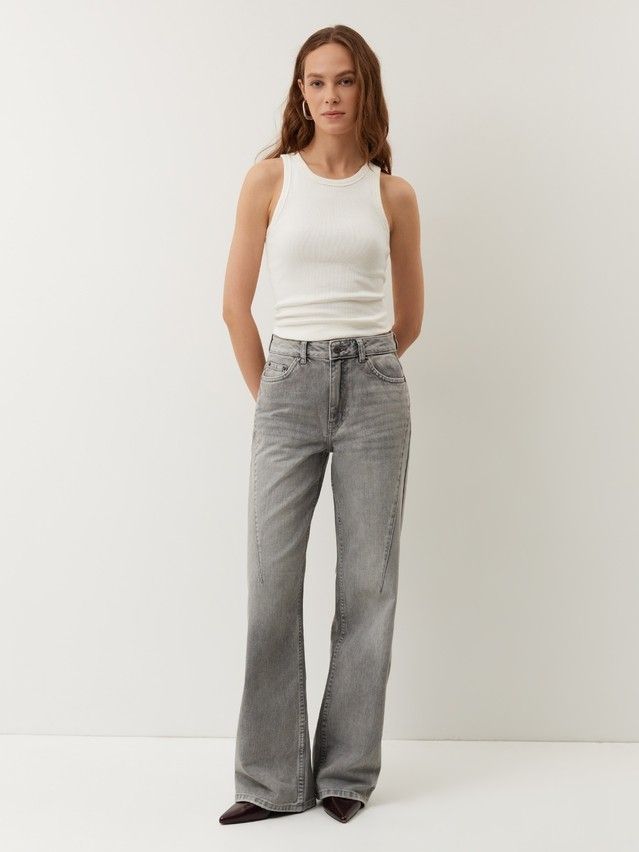 Women's jeans CONTE CON-1003, s.164-90, grey - 1