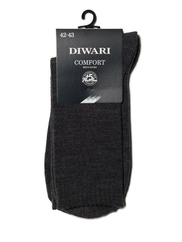 Men's socks DiWaRi COMFORT, s. 42-43, 075 dark grey - 2