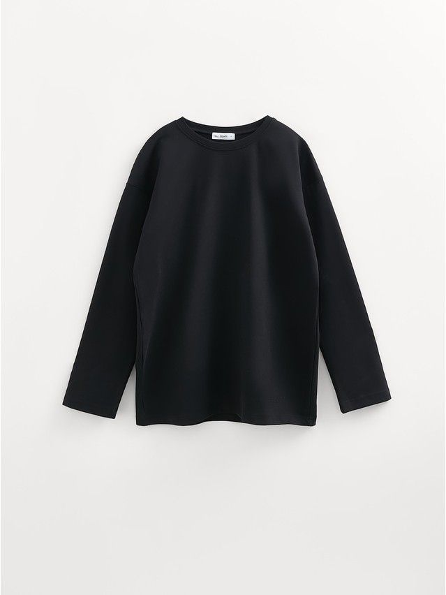 Women's polo neck shirt CONTE ELEGANT LD 3142, s.170-84, black - 1