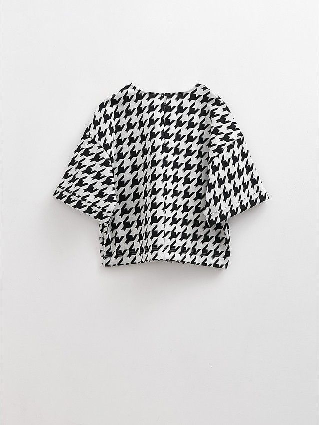 Women's polo neck shirt CONTE ELEGANT LD 2809, s.170-92, dogtooth - 8