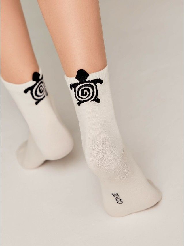 Women's socks CONTE ELEGANT CLASSIC, s.23, 538 milky - 1
