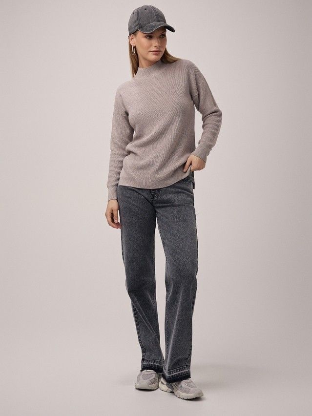Women's pullover CONTE ELEGANT LDK2388, s.170-84, beige - 4