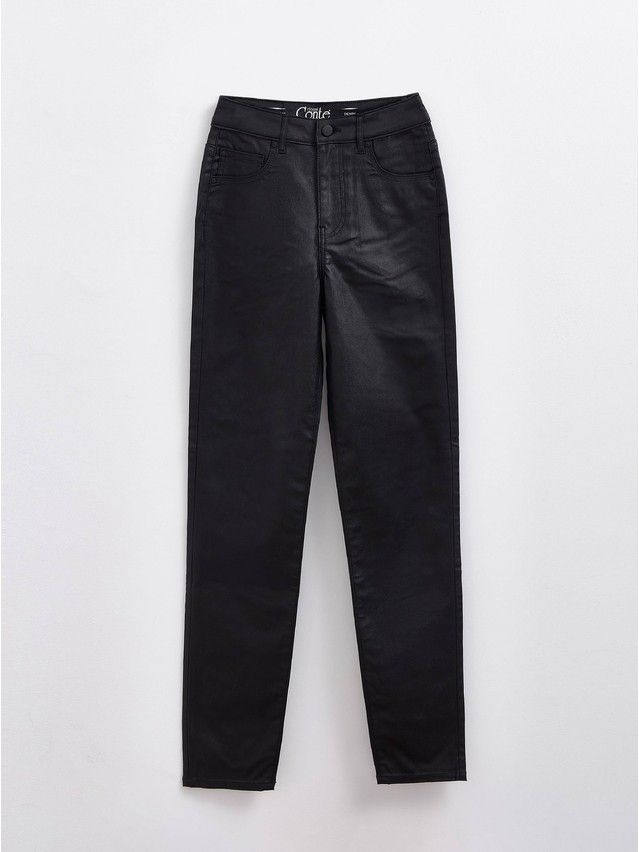 Denim trousers CONTE ELEGANT CON-384, s.170-102, black - 8