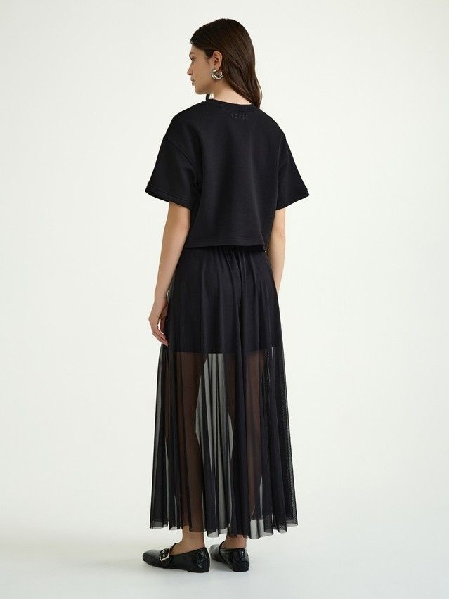 Women's skirt CONTE ELEGANT LU 2988, s.170-90, black - 4