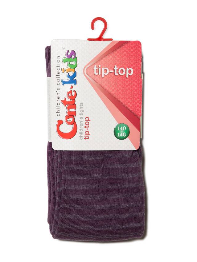 Children's tights CONTE-KIDS TIP-TOP, s.140-146 (22),350 aubergine - 1