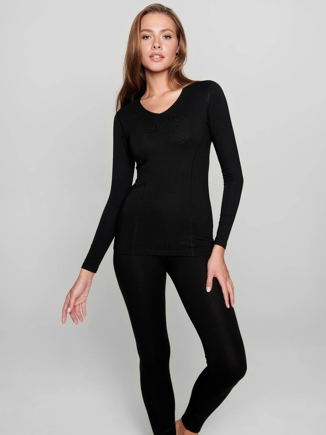 Women's pullover CONTE ELEGANT LFT 592, s.158,164-100, black - 2