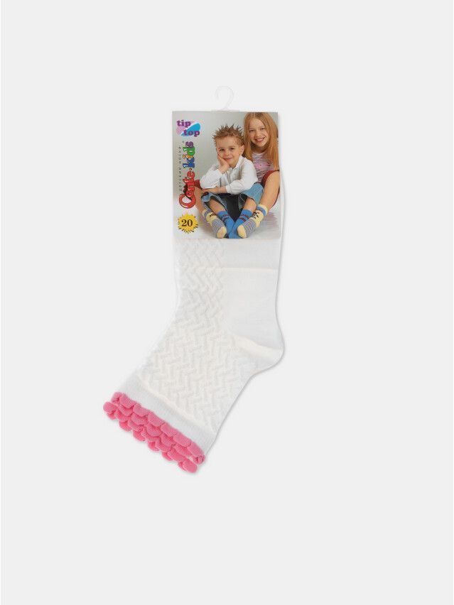 Children's socks CONTE-KIDS TIP-TOP, s.30-32, 145 white - 3