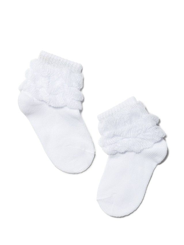 Children's socks TIP-TOP 19С-62SP, s.15-17, 440 white - 1