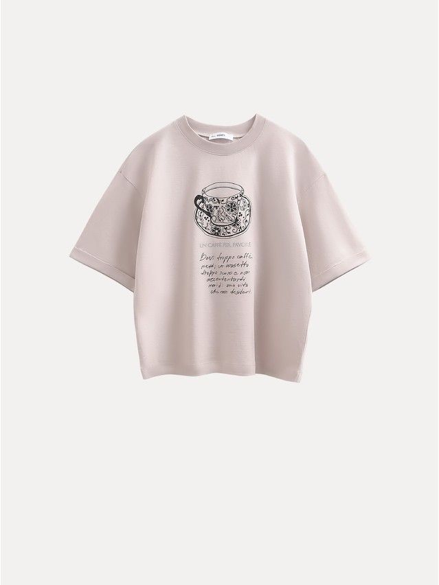 Women's polo neck shirt CONTE ELEGANT LD 3039, s.170-100, beige-cup - 5