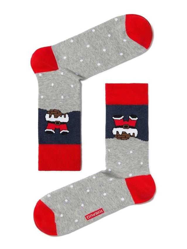 Men's socks DiWaRi, s. 42-43-29, 305 grey - 1