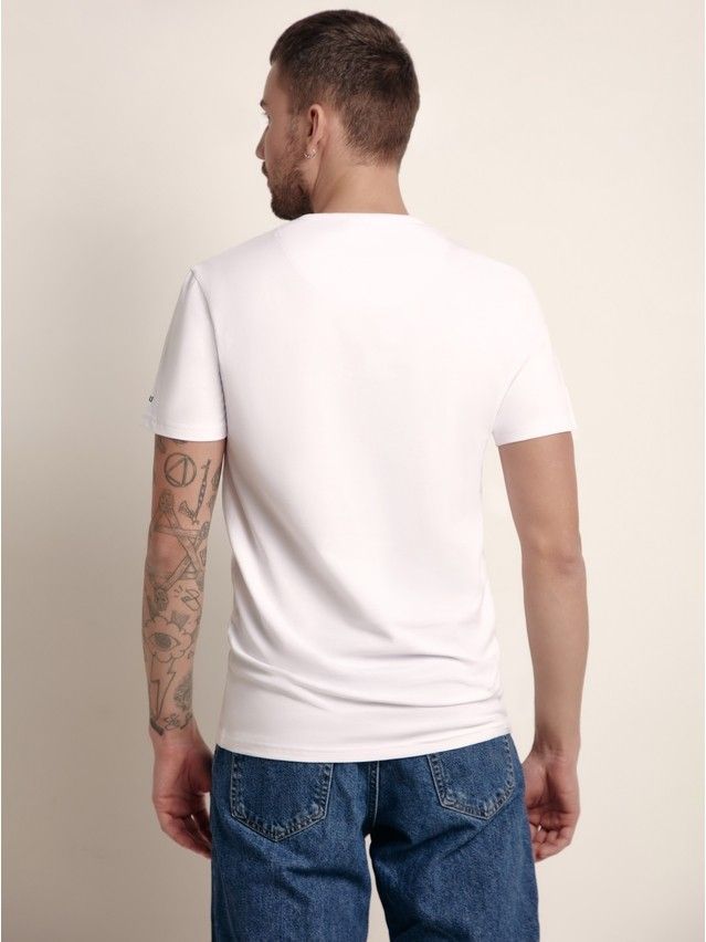 T-shirt BASIC MF 310-10, s.170,176-100, white - 2