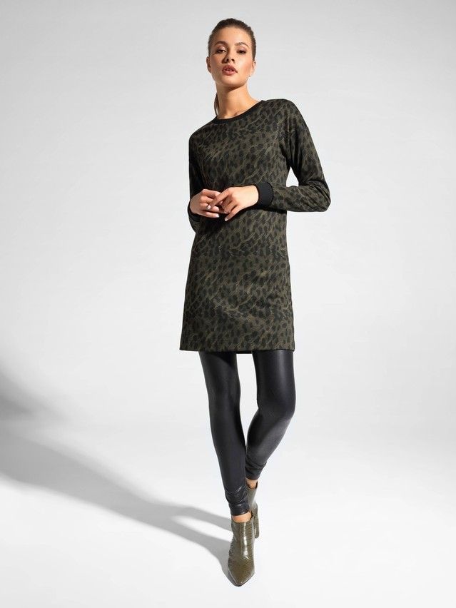 Dress LPL 1045, s.170-84-90, khaki leo - 2