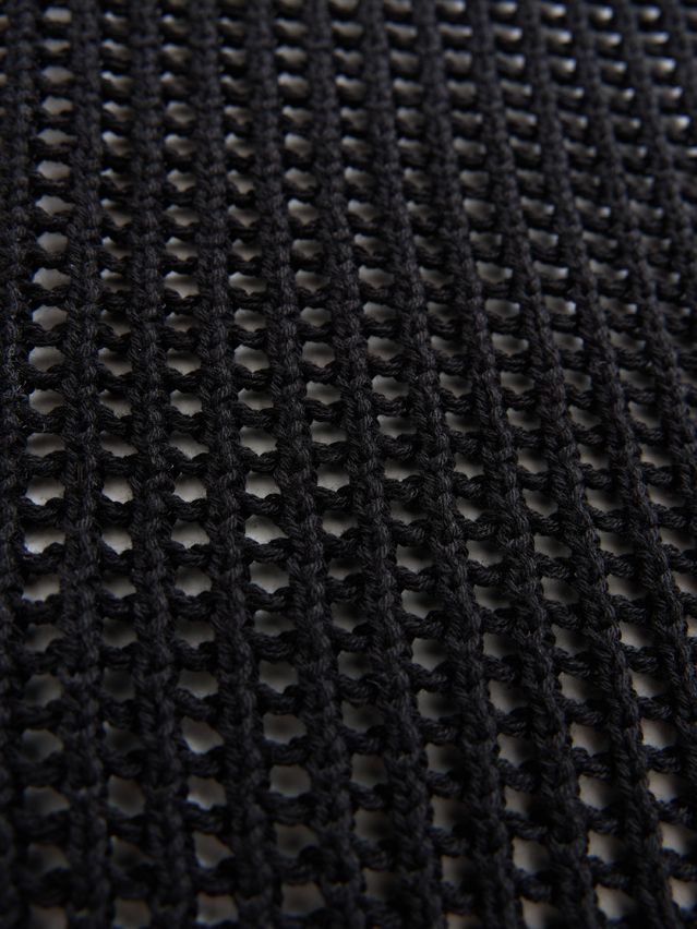 Women's scarf CONTE LDK25195, s.34*60, black - 8