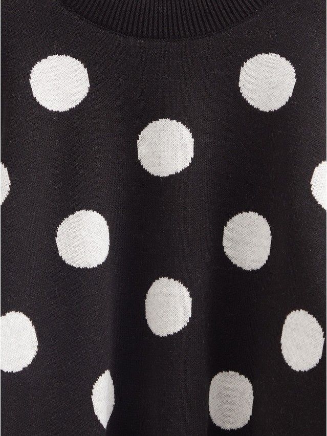 Women's pullover CONTE ELEGANT LDK23102, s.170-84, black-white - 10