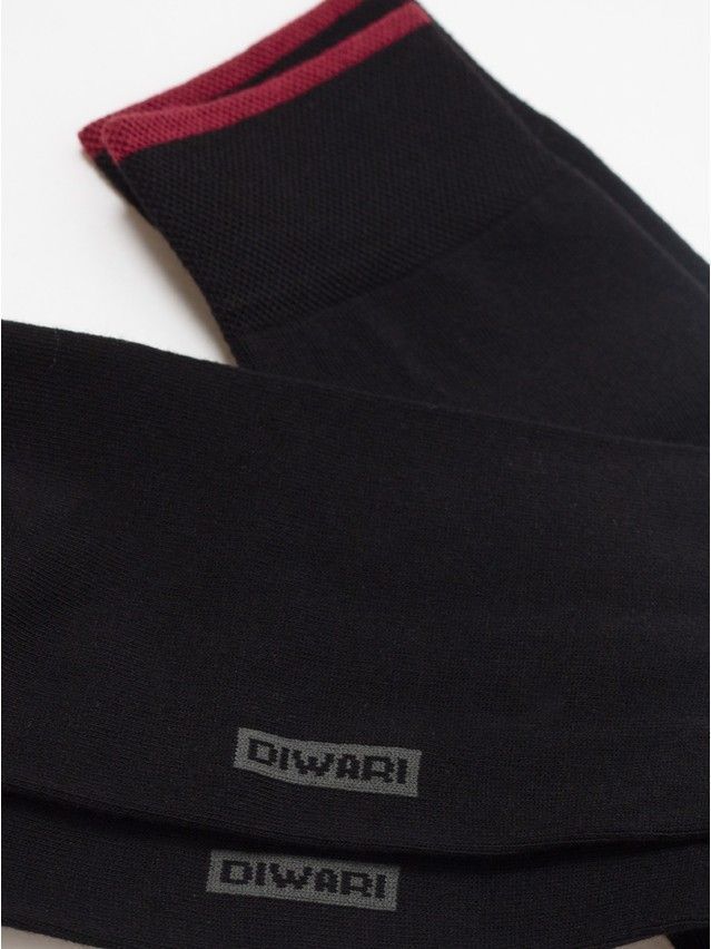 Men's socks DiWaRi CLASSIC (3 pairs),s. 40-41, 000 black - 10