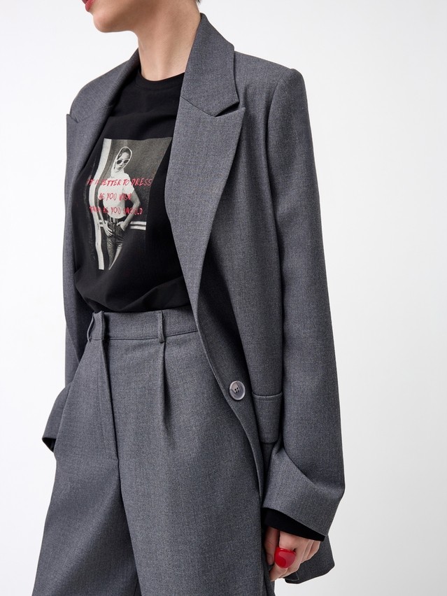 Women's jacket CONTE LJ 3254, s.170-84-90, graphite - 3