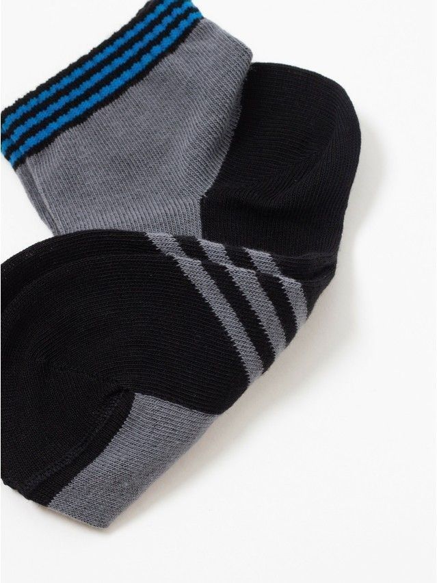 Children's socks CONTE-KIDS ACTIVE, s.16, 955 grey-dark blue - 5