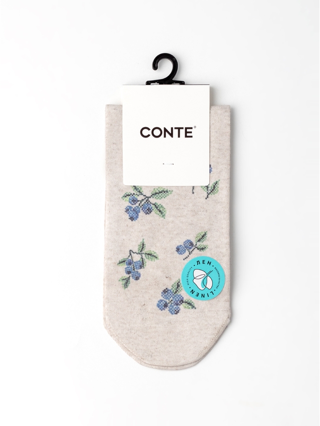 Women's socks CONTE ELEGANT FANTASY, s.23-25, 1237 bilberries - 2