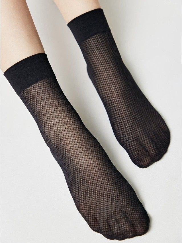 Women's socks CONTE ELEGANT FANTASY, s.23-25, nero - 5