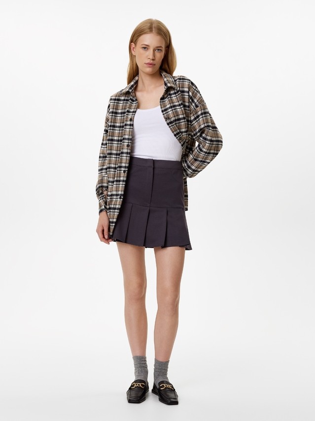 Women's skirt CONTE LU 3221, s.170-90, graphite - 1