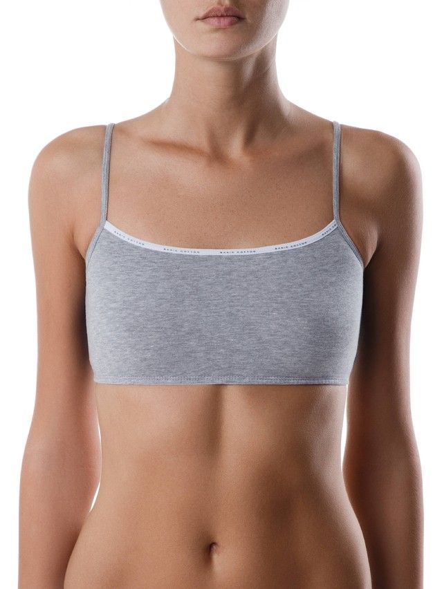 Women's bustier CONTE ELEGANT BASIC LBE 647, s.170,176-100, grey melange - 1