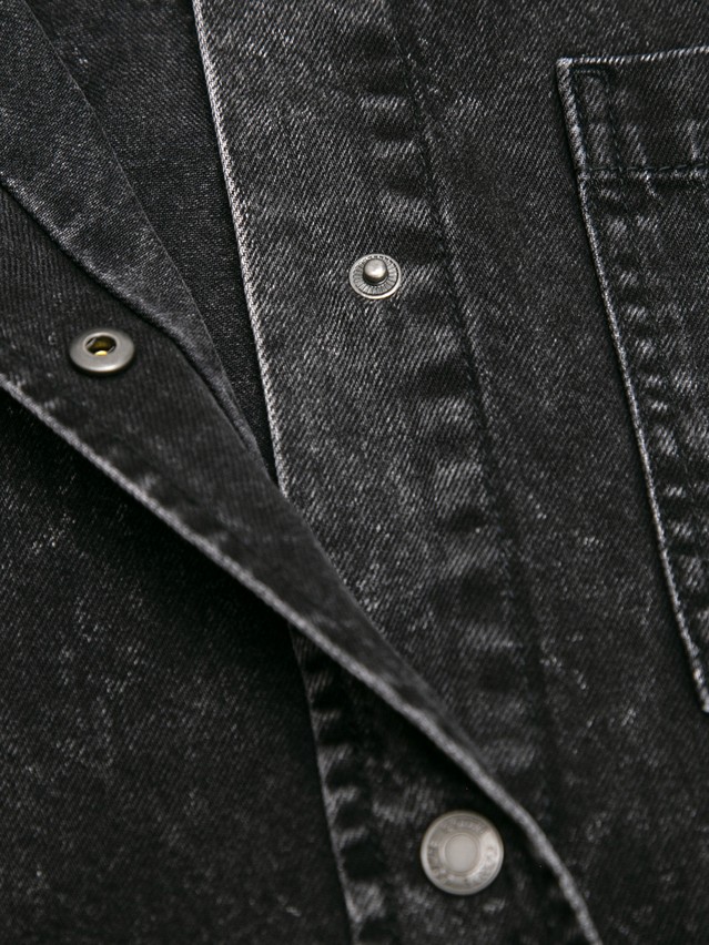Denim windbreaker CONTE CON-984, s.170-84-90, washed black - 8