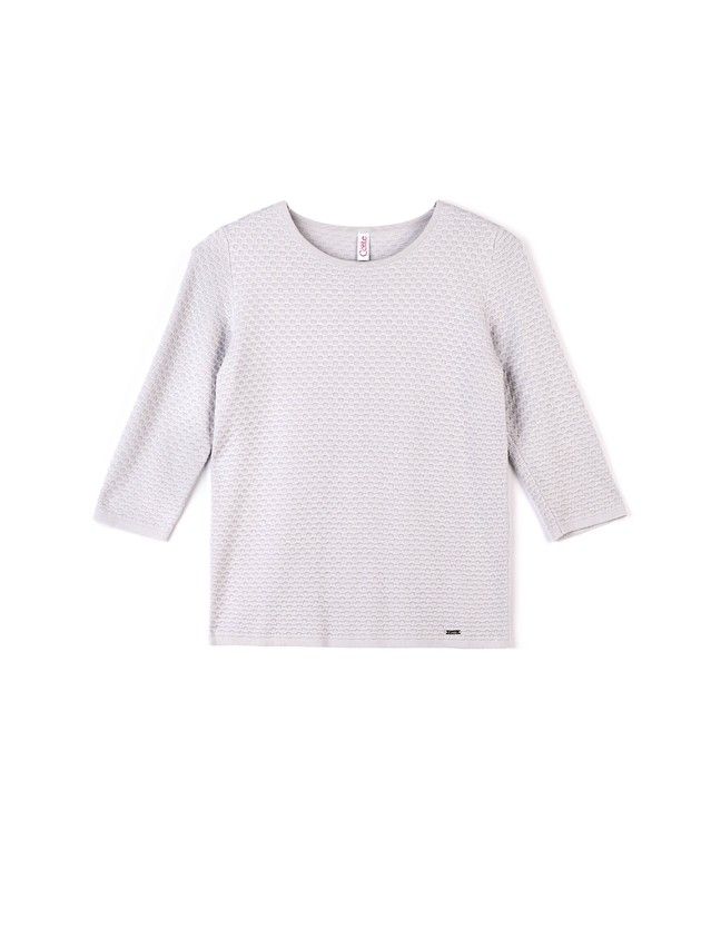 Women's polo neck shirt CONTE ELEGANT LDK006, s.158,164-84, grey - 4