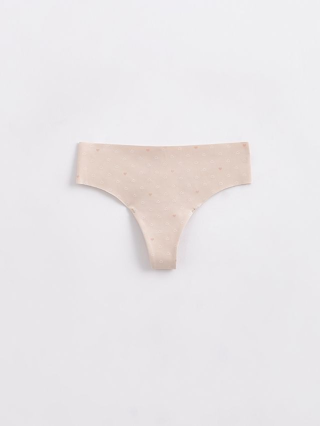 Women's panties CONTE ELEGANT INVISIBLE LBR 975, s.90, natural-peach - 1