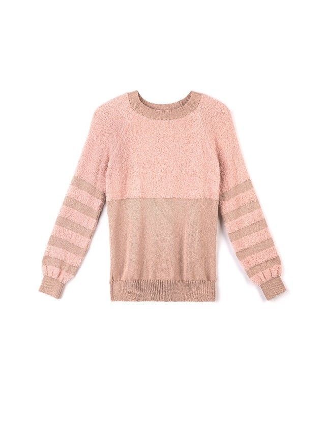 Women's polo neck shirt CONTE ELEGANT LDK041, s.170-84, ash pink - 4