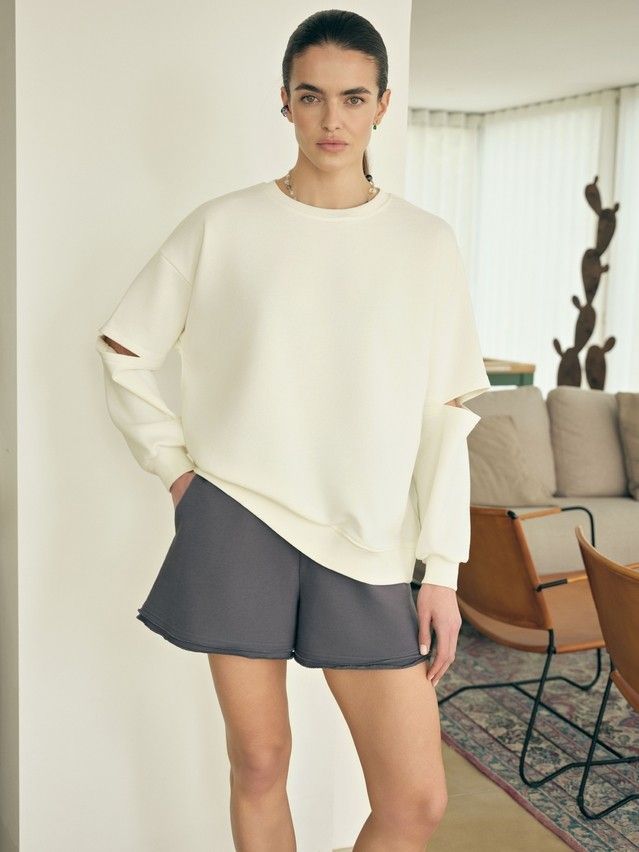 Women's shorts CONTE ELEGANT LS 3067, s.170-90, graphite - 1