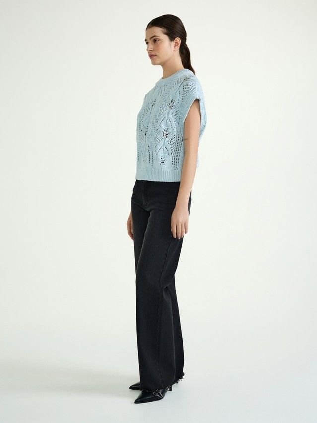 Women's vest CONTE ELEGANT LDK2436, s.170-84, light blue - 3