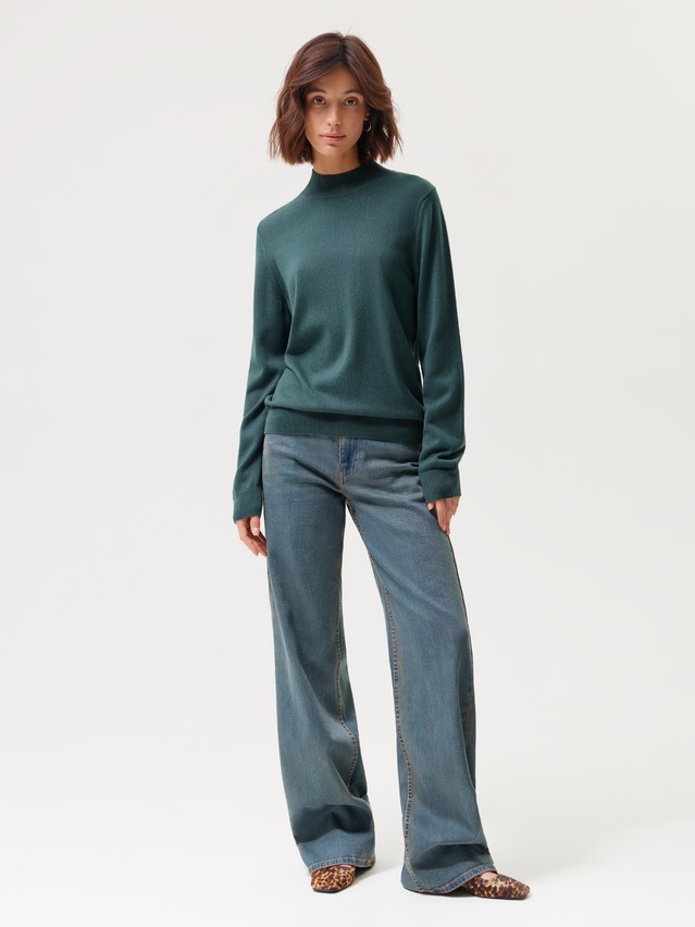 Women's pullover CONTE LDK25165, s.170-84, green - 1