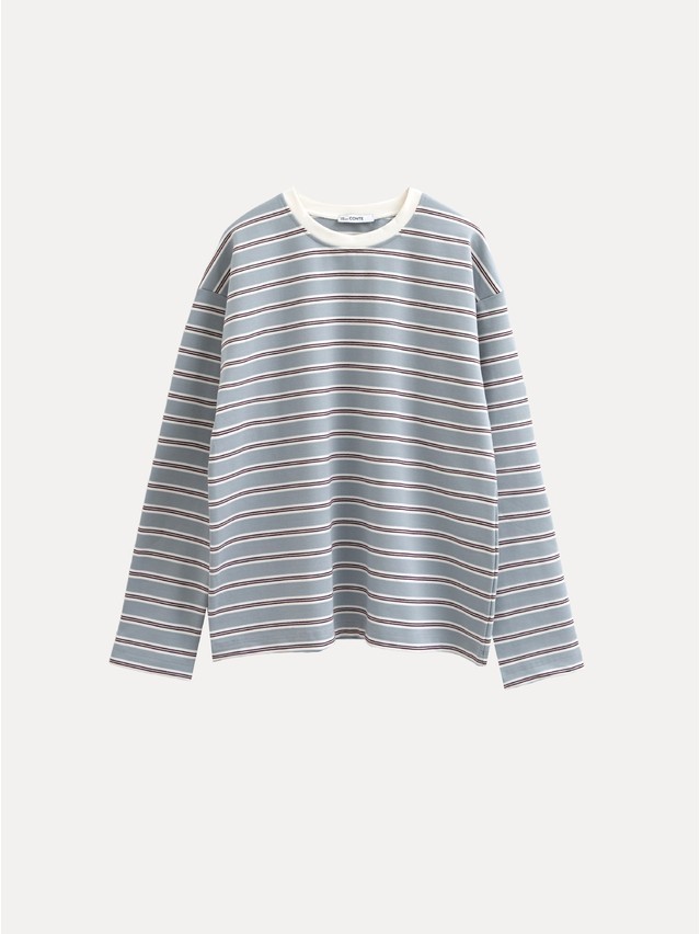 Women's jumper CONTE LD 3591, s.170-84, grey-wine-ecru - 1