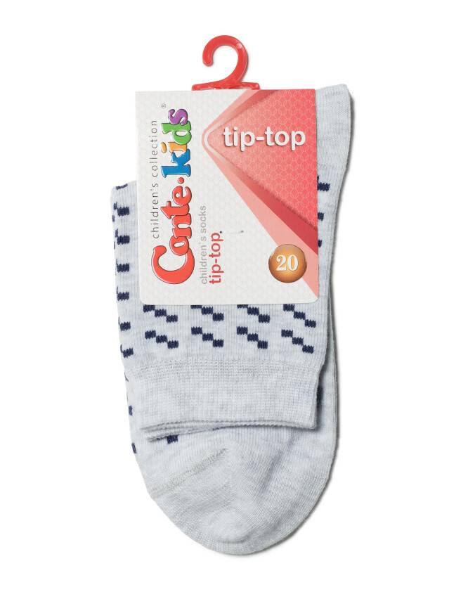 Children's socks CONTE-KIDS TIP-TOP, s.30-32, 207 light grey - 2
