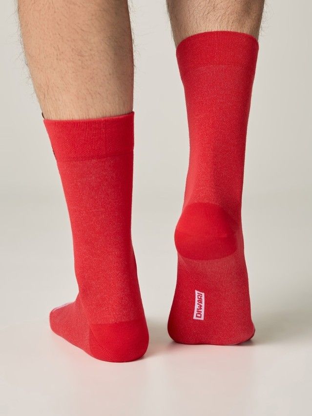 Men's socks DIWARI NEW YEAR, s.27-29, 629 red - 4