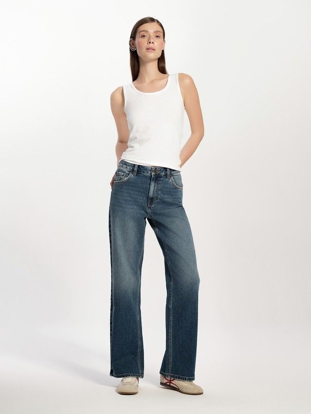 Denim trousers CONTE ELEGANT CON-737, s.170-102, blue - 1