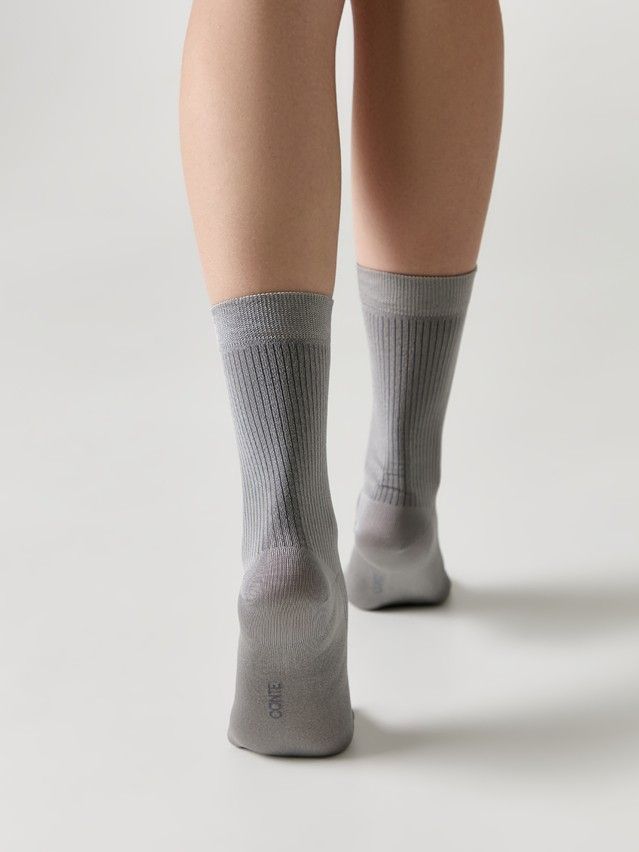 Women's socks CONTE ELEGANT CLASSIC, s.25-27, 1124 grey - 3