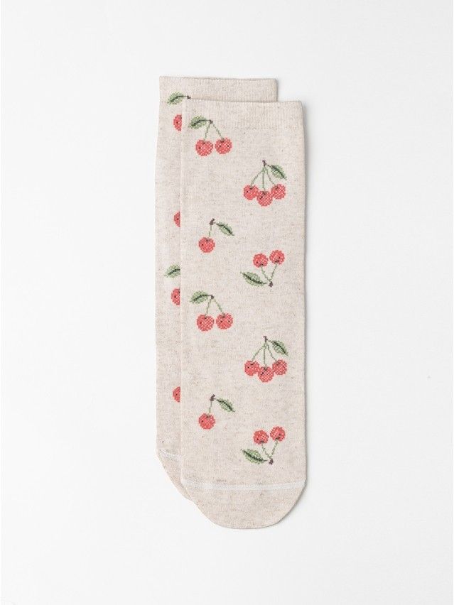 Women's socks CONTE ELEGANT FANTASY, s.23-25, 1196 beige - 2