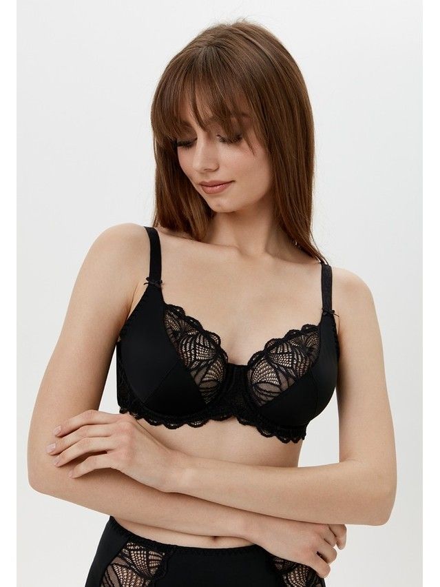 Bra CONTE ELEGANT AURA RB6099, s.75C, black - 1