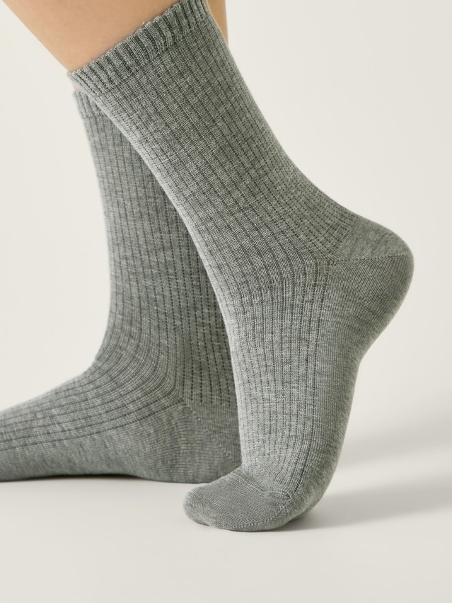 Women's socks CONTE ELEGANT CLASSIC, s.23-25, 751 grey - 2