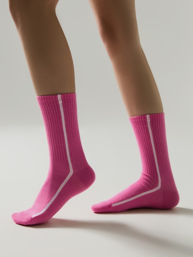 Women's socks CONTE ELEGANT ACTIVE, s.23-25, 965 pink - 3