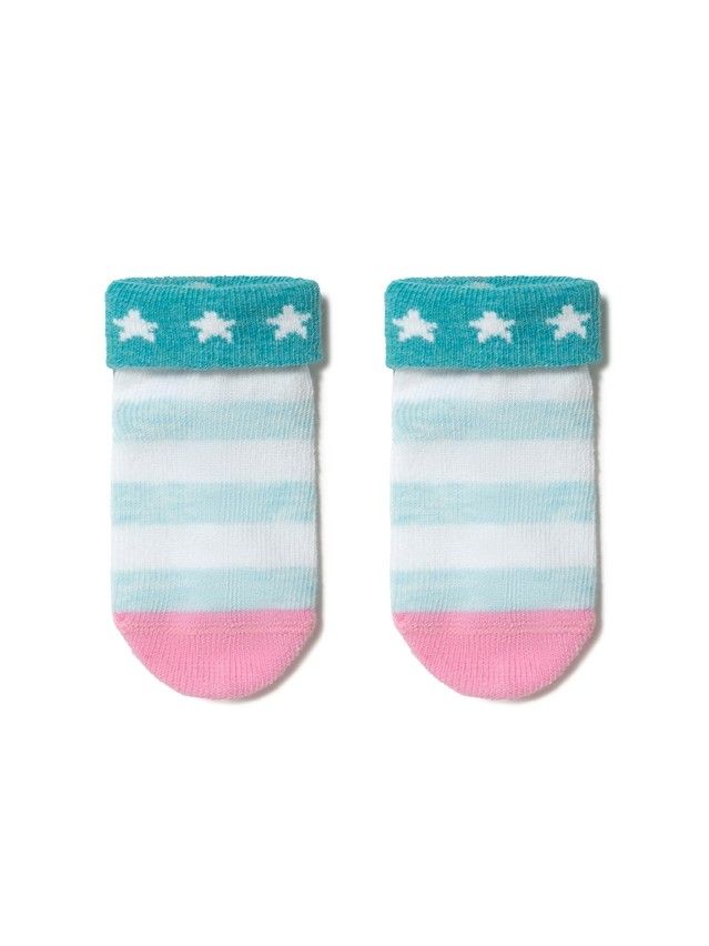 Children's socks CONTE-KIDS TIP-TOP, s.15-17, 391 turquoise - 1