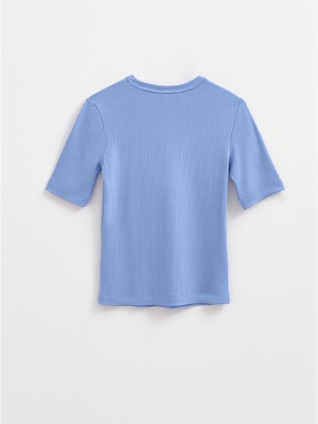 Women's polo neck shirt CONTE ELEGANT LD 2639, s.170-92, cornflower - 6